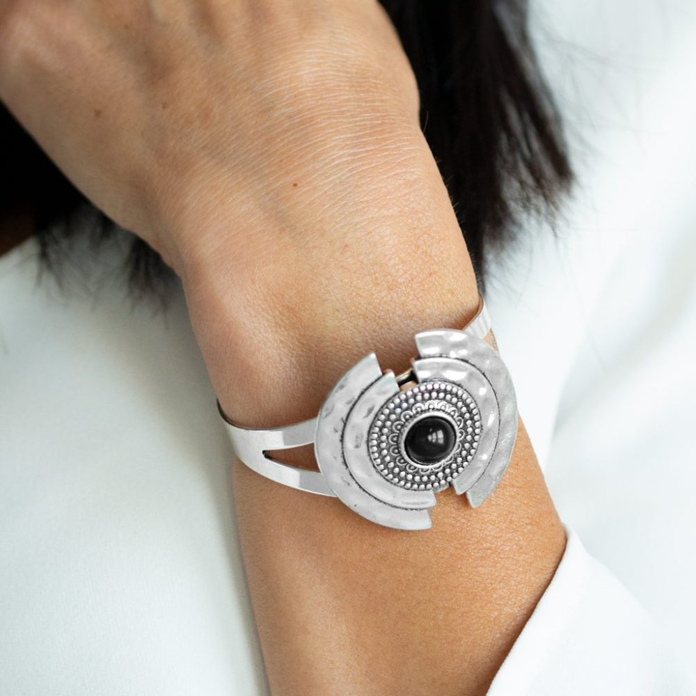 Incredibly Indie Black Cuff Bracelet